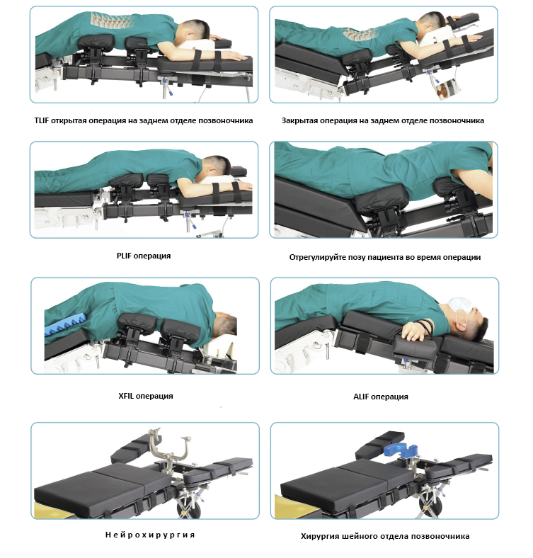 Ортопедические приставки для хирургии позвоночника